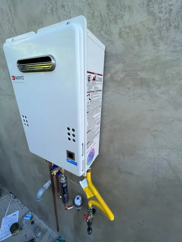 Tankless water heater installation for Gwinnstone homes