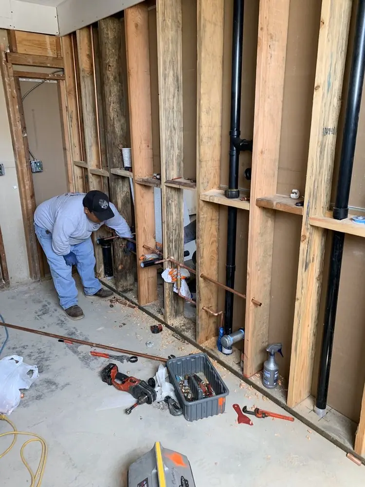 Commercial rough-in plumbing for Trenchless Sewer Repair in Gwinnstone